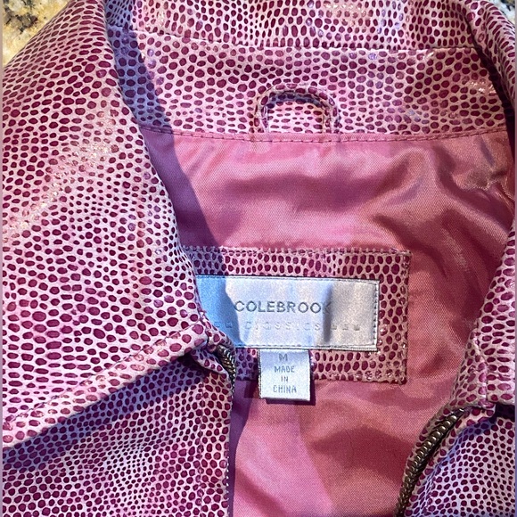 Pink leather jacket - Picture 2 of 6